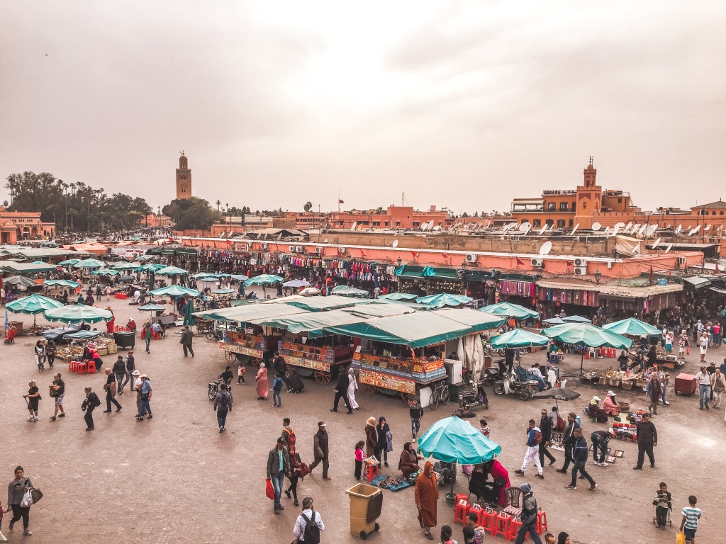 djemma el fna square marrakech morocco